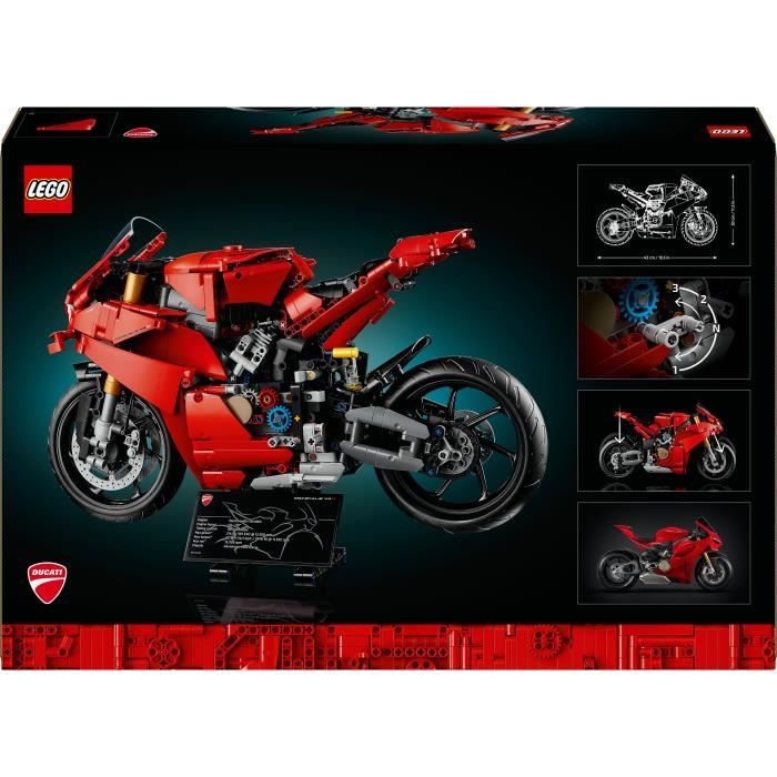 LEGO Technic 42202 The Ducati Panigale V4 S Motorcycle - Motorcycle to build for adults