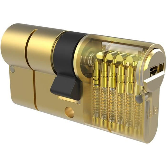 YALE Releasable Lock Cylinder - For Exterior / Entrance Door - 10 Pins - 5 Keys - 30 x 40 mm