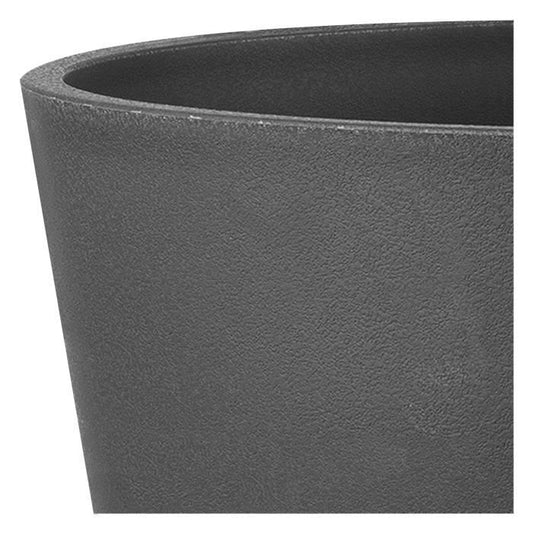 Flower pot - DEROMA - Origin - 11 L - Anthracite