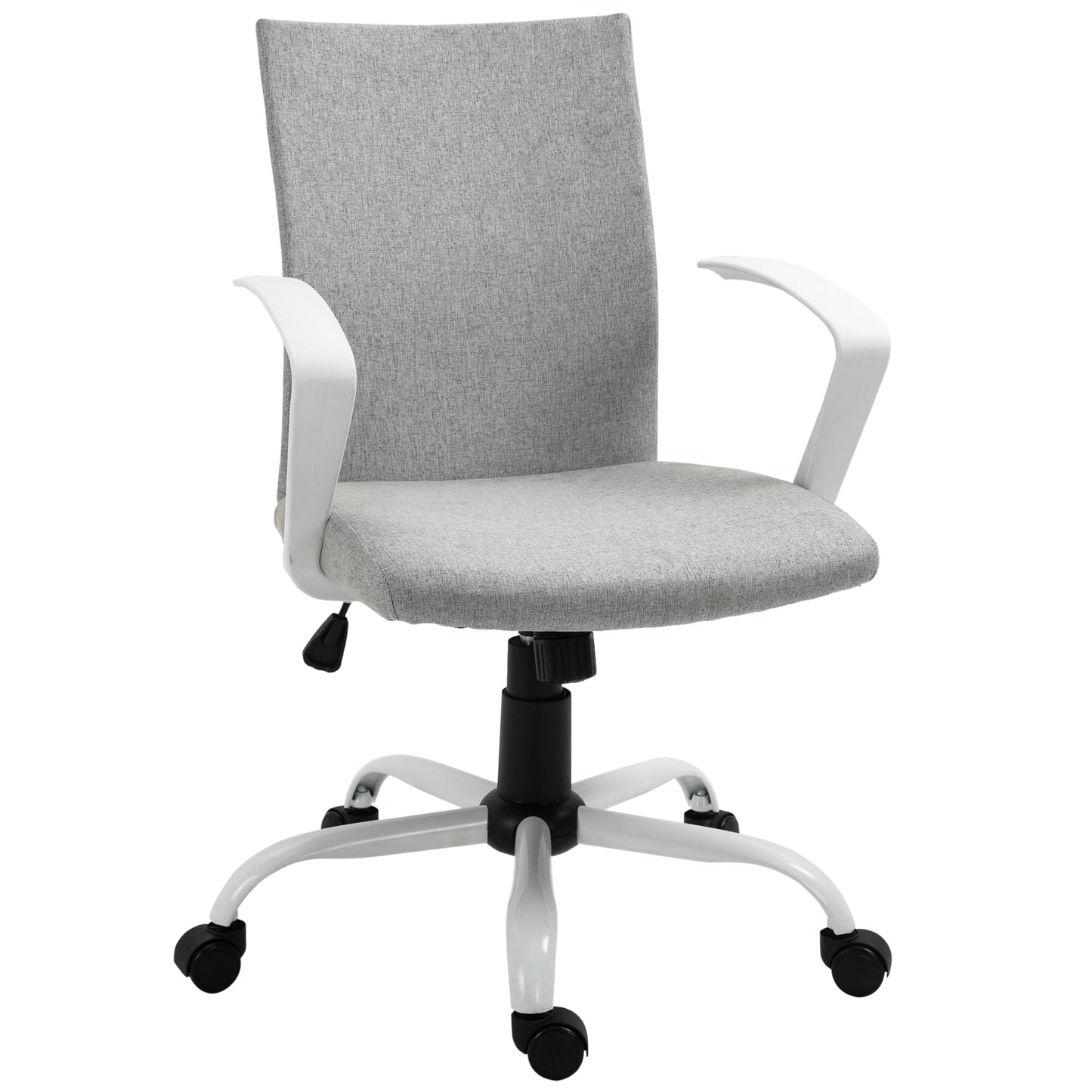 Vinsetto Bürostuhl Drehstuhl höhenverstellbarer Home-Office-Stuhl Schaumstoff Nylon