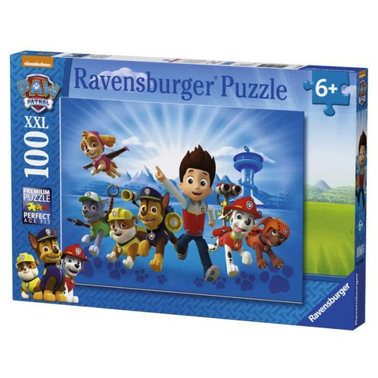 100 piece XXL children's puzzle - Paw Patrol team - Disney - Ages 6 - 10899 - Ravensburger