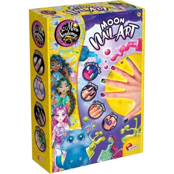 Nail Art - Creative Leisure Kit - THE MOON ACADEMY - Components for Nail Polish, Nail Polish Bottles