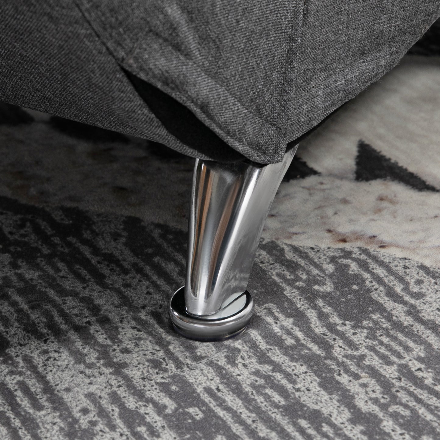 HOMCOM Massagesessel Relaxsessel Liegesessel 8 Vibrationspunkte, 5 Modi, 8 Vibrationspunkte, 56 x 168 x 84 cm, Grau