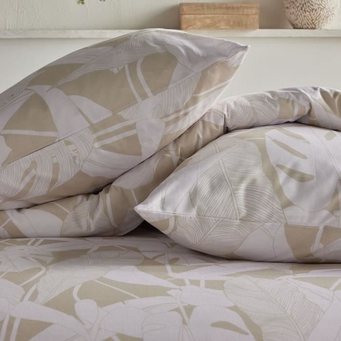 Bedding set - TODAY Crazy - Jungle print - 2 people - 220 x 240 cm - Beige