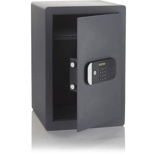 YALE High security safe with electronic lock (SKG certified), professional size H.52 x W.35 x D.36 cm (49.8 L)