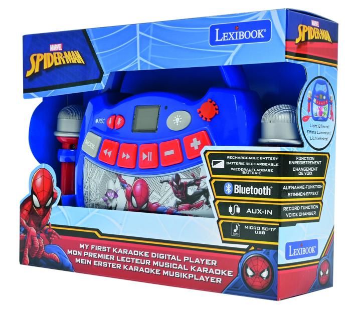 SPIDER-MAN - Bluetooth Speaker - Light Effects and Microphones
