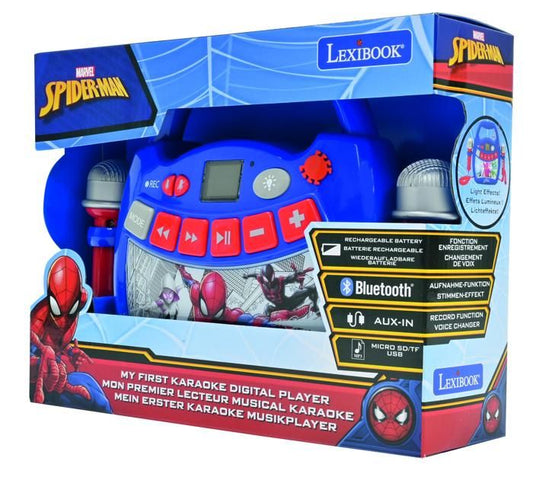 SPIDER-MAN - Bluetooth Speaker - Light Effects and Microphones