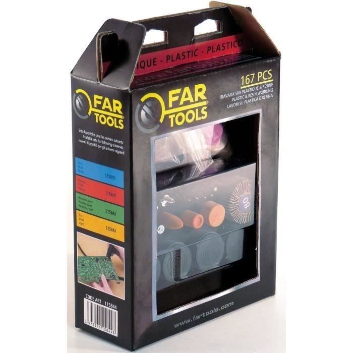 FARTOOLS Set 167 accessories for mini grinder for plastic