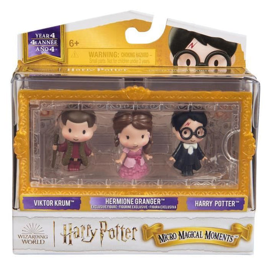 SPIN MASTER MULTIPACK 3 FIGURINES YEAR'S BALL MAGICAL MOMENTS SEASON 4 Wizarding World