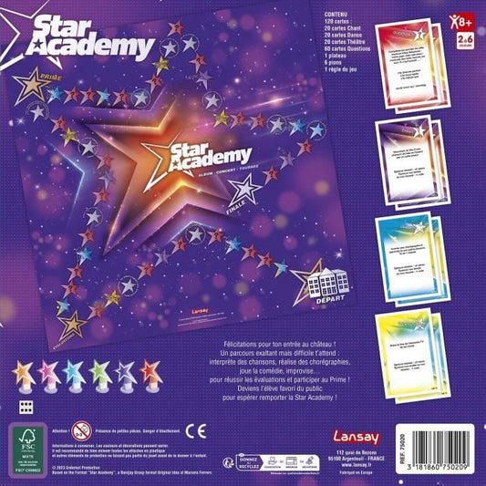 STAR ACADEMY - THE GAME - Board game