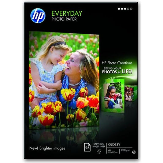 HP Q5451A Photo Paper - 25 A4 Sheets