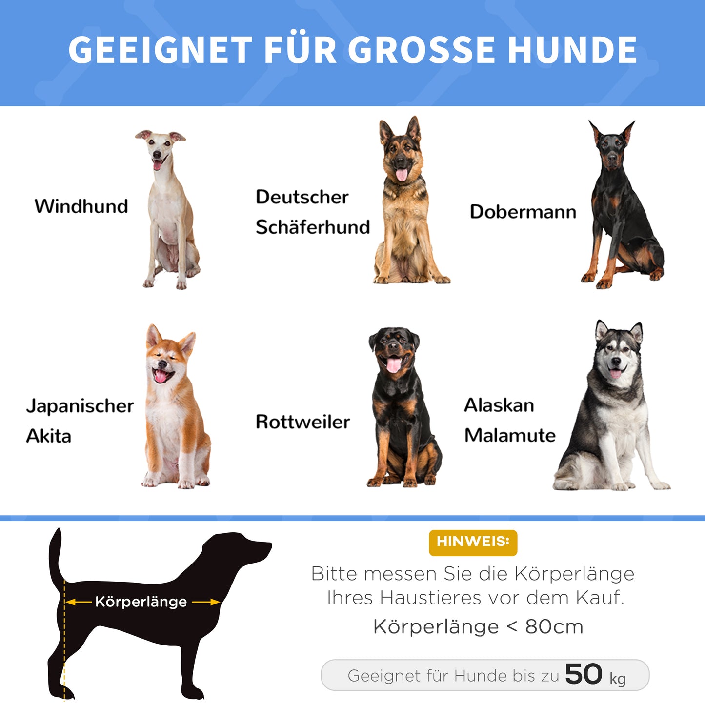 PawHut Hundebett, faltbar, Outdoor-Hundebett, erhöhter Stand, 122 cm x 92 cm x 23 cm, Kaffee-Braun + Schwarz
