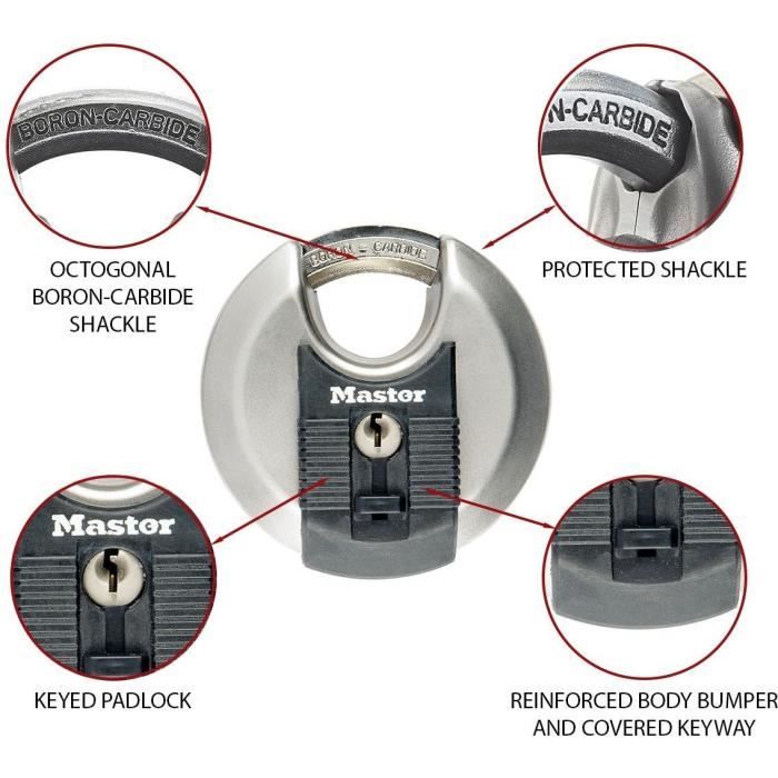Bluetooth padlock - MASTER LOCK - 4401EURLHEC - Long handle
