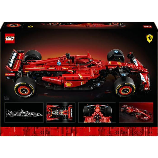 LEGO Technic 42207 F1 Ferrari SF-24 - Collector's car with V6 engine for adults