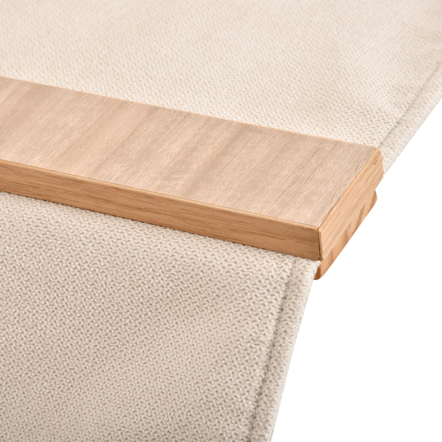 PawHut 4tlg. Kletterwand für Katzen Katzenkletterwand mit Kratzbaum Katzentreppe Katzenmöbel Hängematte Hellbraun Sisal Acryl Kiefer