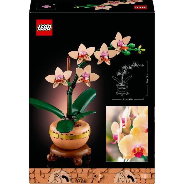 LEGO Botany 10343 Orchid Miniature - Artificial Flowers - Gift Idea for Women