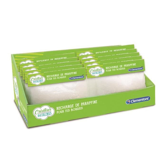 CLEMENTONI Talent Creator - Paraffin Refill Candles - Creative Hobby