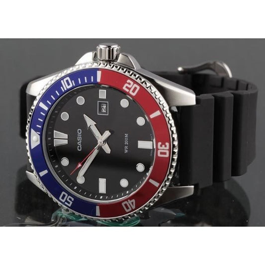 Watch - CASIO - Men's Collection - Black - Steel - Waterproof 20 bars