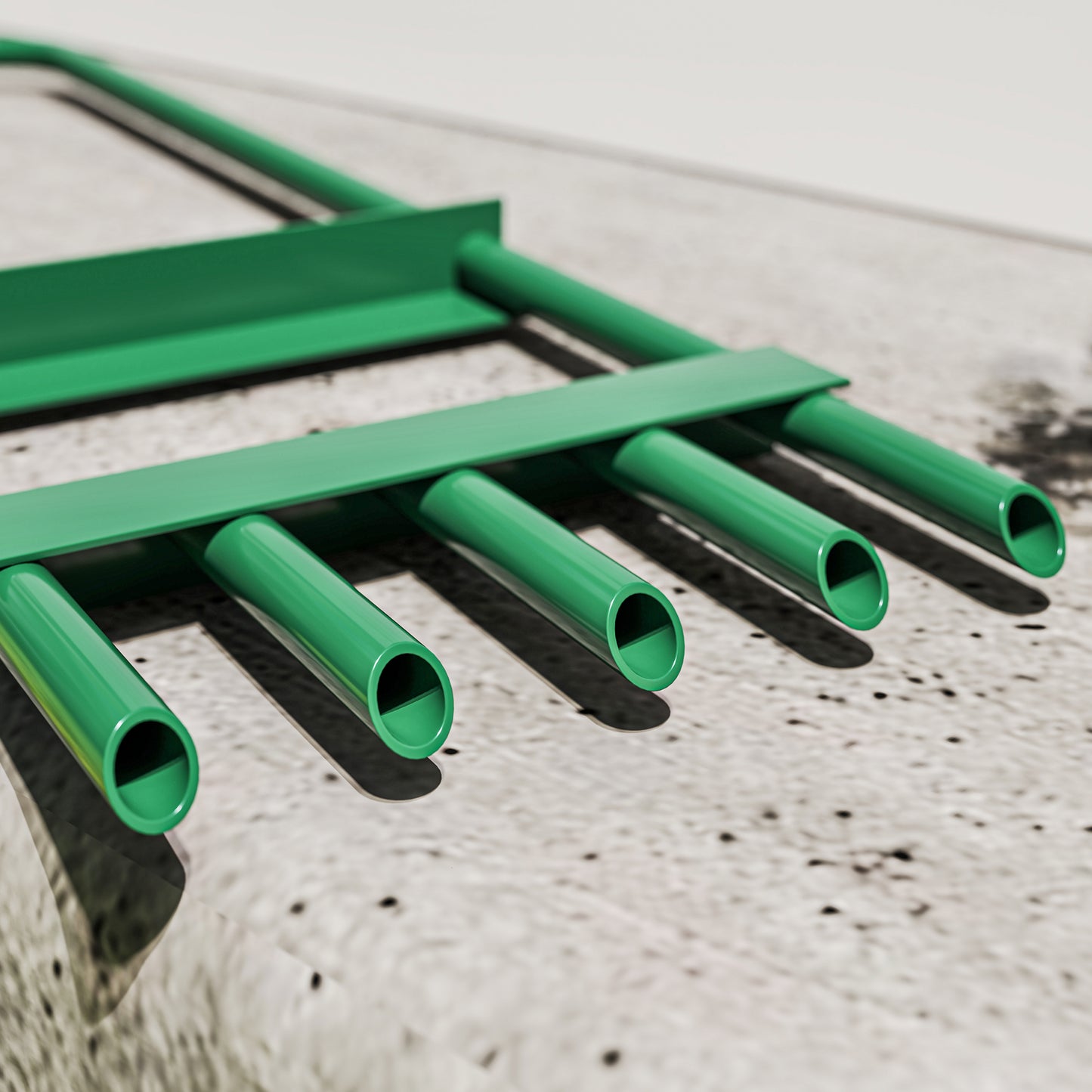 Outsunny Rasenlüfter Aerifizierer für Rasen 30cm Breite Manuell Rasenbelüfter mit rutschfest Griff für Garten Höfe Dunkelgrün