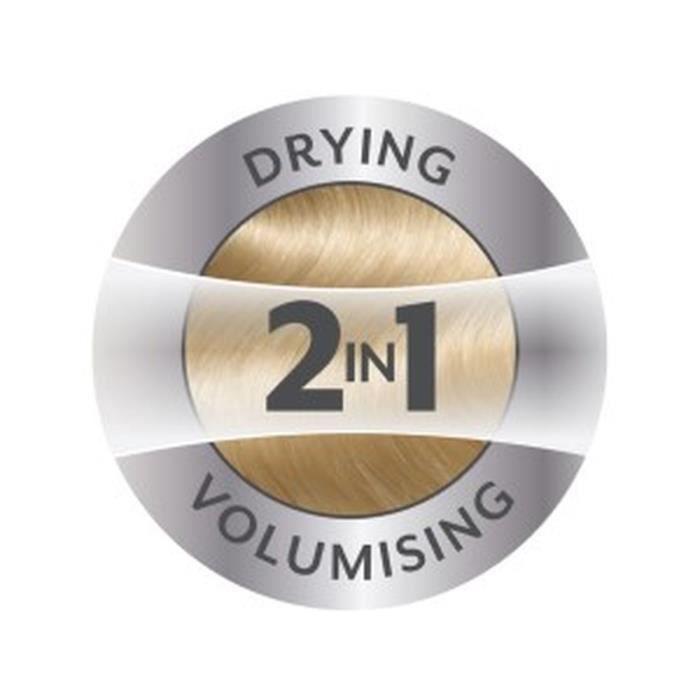 REMINGTON AS8901 HYDRAluxe Blow Dryer Brush - 2 Speeds, 3 Temperatures - Oval Brush Hydracare Function
