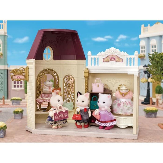 SYLVANIAN FAMILIES 5462 The Fashion Suitcase And Big Sister Two-tone Cat