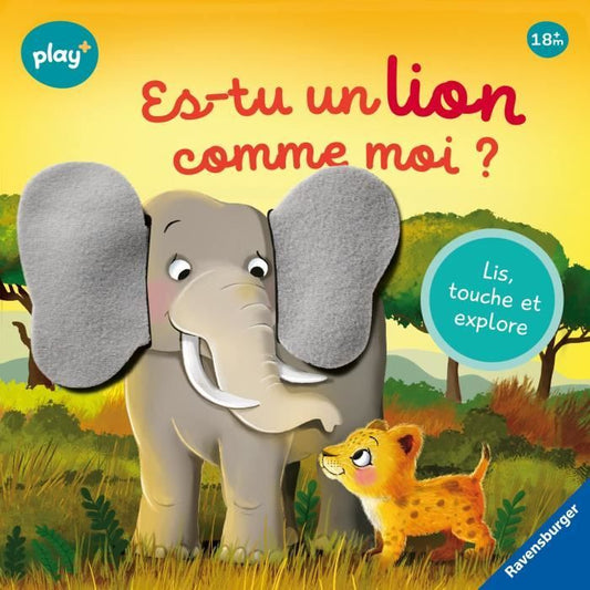Ravensburger play+, Are you a lion like me?, Book, Early years, baby