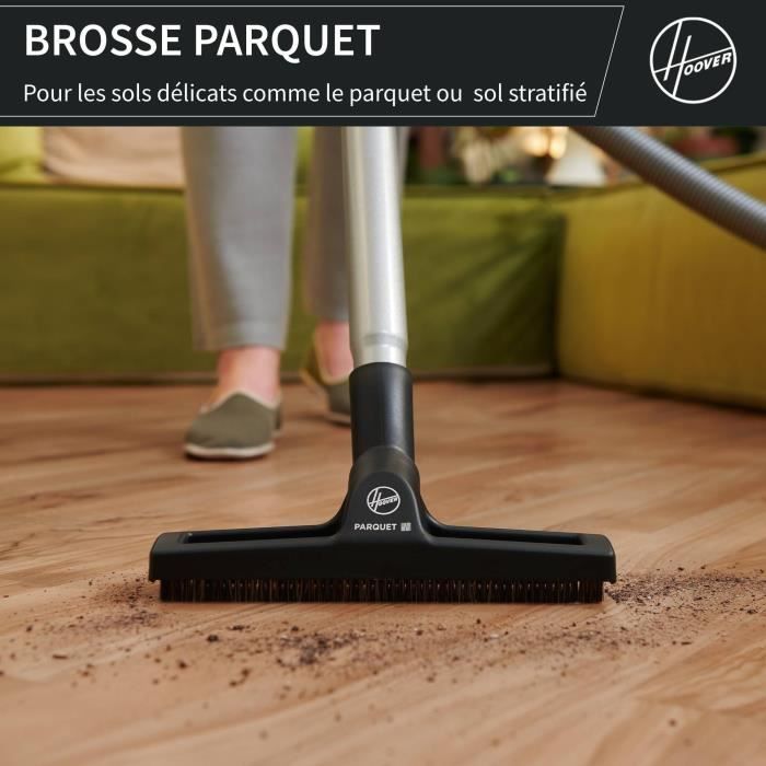 Bagless cylinder vacuum cleaner - HOOVER - HP110HM - 700 W - 78 dBA - 2 L - Blue