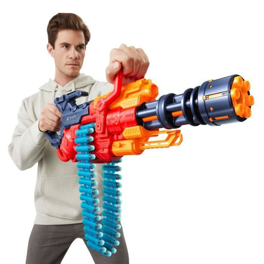 Automatic Blaster - ZURU - XSHOT Crusher - 35-dart belt - 27-meter range