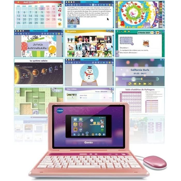VTECH - Genio, My First Real Computer! - Pink