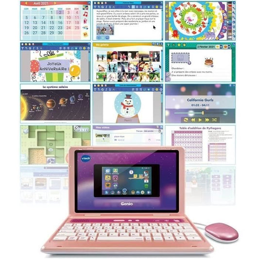 VTECH - Genio, My First Real Computer! - Pink