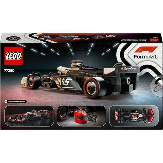 LEGO Speed Champions 77250 MoneyGram Haas Team VF-24 F1 Car - 10 Year Old Toy