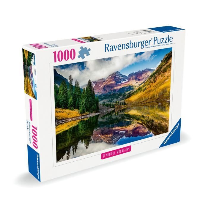 Ravensburger-Puzzle 1000p-Aspen, Colorado (Highlights)-Adults & Kids-Ages 14 and Up-Premium Quality Puzzle-12000255