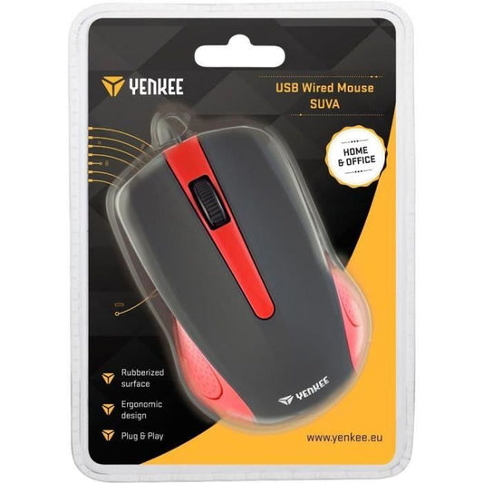 Mouse - SUVA RED - YENKEE - YMS 1015RD