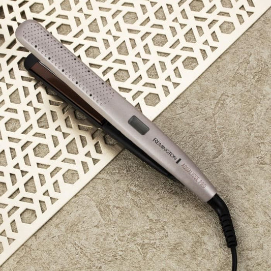 REMINGTON S7972 Aqualisse PRO hair straightener  up to 230° - 10 temperatures  automatic shut-off  storage pouch