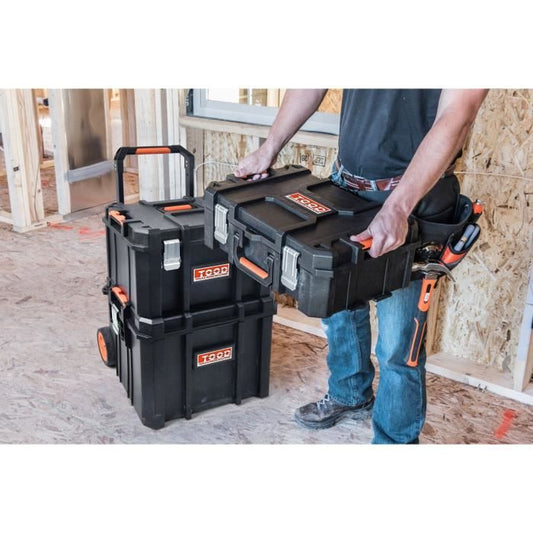 Tool case/tray - TOOD - Waterproof - Wheels and handle - 56x37x41 cm