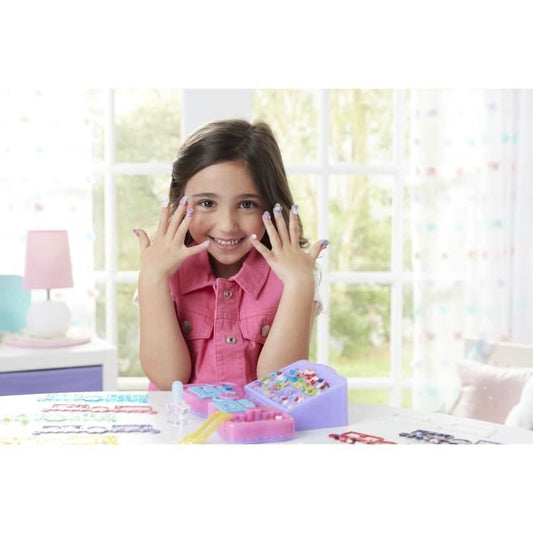 Manicure Set - AQUABEADS - My Nail Studio to Decorate - Safety and Autonomy, Magic Powder