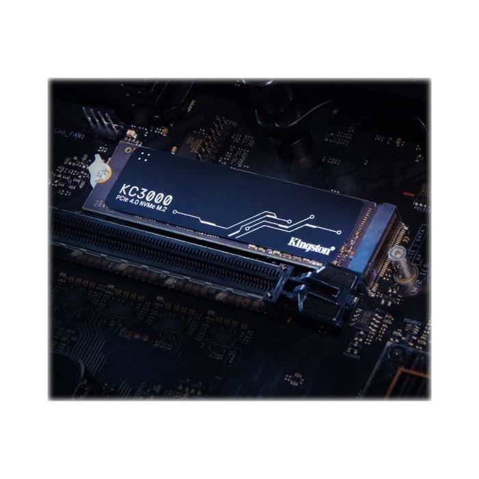 KINGSTON - Internal SSD - KC3000 - 2048GB - M.2 NVMe (SKC3000D/2048G)