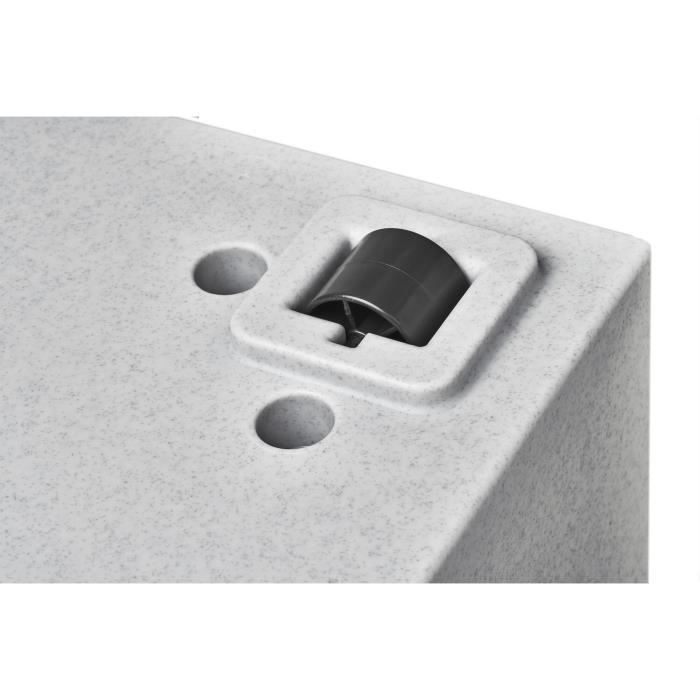 Elho Vivo Next Long 60 Flower box - Gray - L 59 x B 30 x H 29 cm - indoor/outdoor - 100% recycled