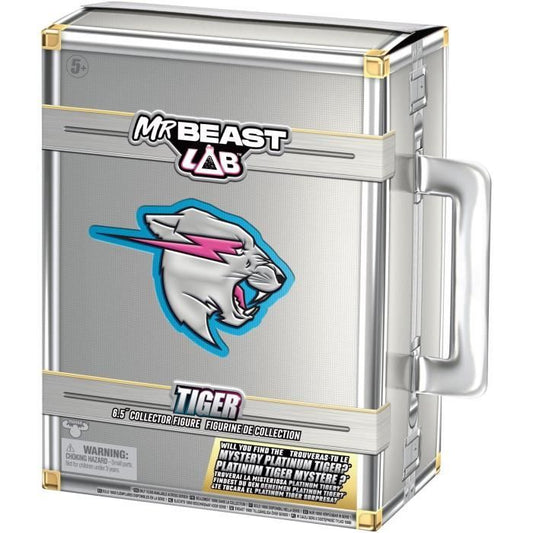 Collector Figurine - MOOSE TOYS - Mr. Beast Lab Tiger - 8.8 cm, Collection