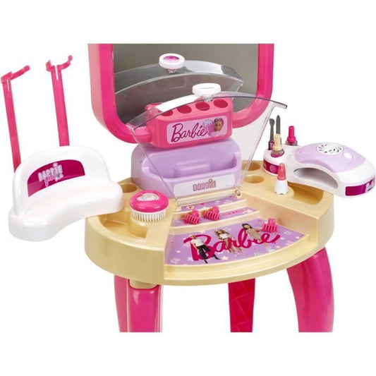 Beauty toy - KLEIN - Barbie Happy Vibes Beauty Center - Complete with many accessories and light.