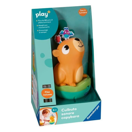 Ravensburger play+, Capybara Sound Tumbler, 6-36 months, Early Years, Baby