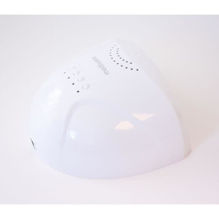 UV LED nail lamp - MEDISANA - ND A80 - 2 in 1 for all UV gels and varnishes - Timers - 2 intensities - Auto off