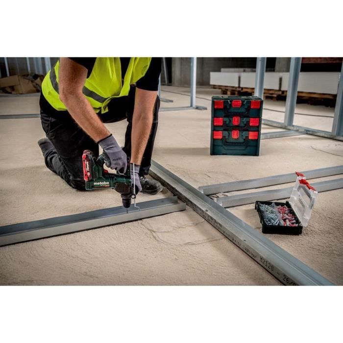 Cordless SDS-Plus hammer drill - METABO - BH 18 LTX BL 16 - 18V - 1 joule