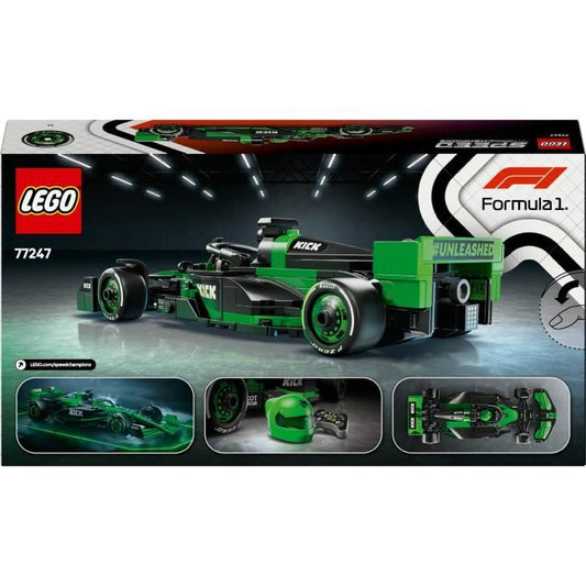 LEGO Speed Champions 77247 F1 KICK Sauber Team C44 Car 10th Anniversary Building Set
