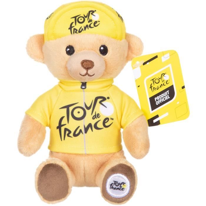 Plush - GIPSY TOYS - Tour De France - YELLOW JERSEY BEAR 15 CM