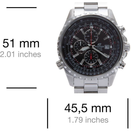 CASIO - Stainless steel watch - EDIFICE - Gray