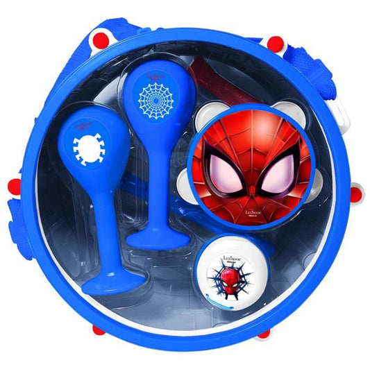 Lexibook - Spider-Man Musical Set - 7 instruments - Storage in the drum
