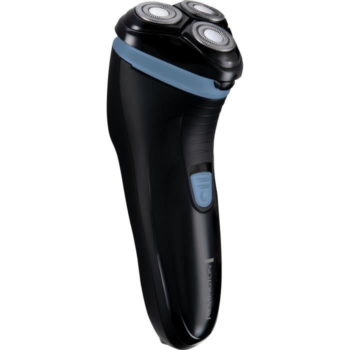 Cordless rotary shaver - REMINGTON - R1000 - 3 Dual Track blades - Pop-up trimmer - 30 min autonomy - LED