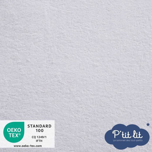 Set of 2 Bamboo Baby Mattress Protectors - 70x140 cm - Waterproof Mattress Cover - Soft Viscose - No Chemical Treatment