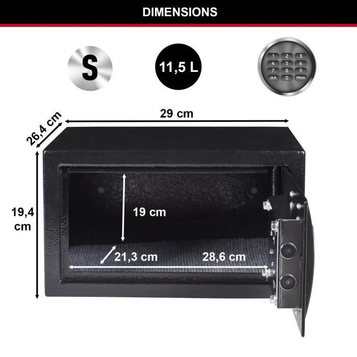 Master Lock X041ML 11L - Electronic lock - Ideal for jewelry, identity papers